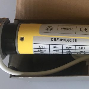 Moteur tubulaire Cibofer CBF 0.15